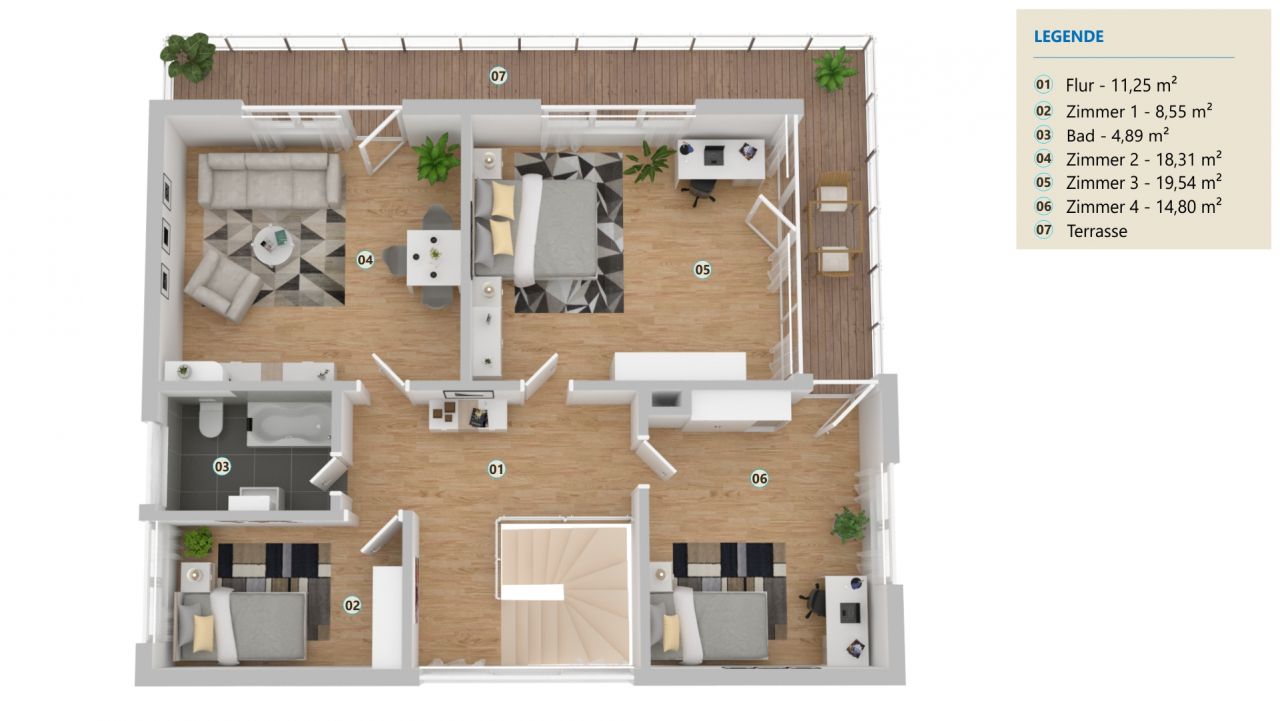 ** VERKAUFT** Großzügig Wohnen mit herrlicher Aussicht auf Hechtsheim