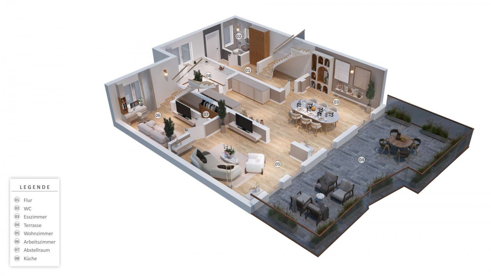 *VERKAUFT* Ihr neues Familienglück: Farbenfrohes Zuhause mit Einliegerwohnung * Keine Käuferprovision