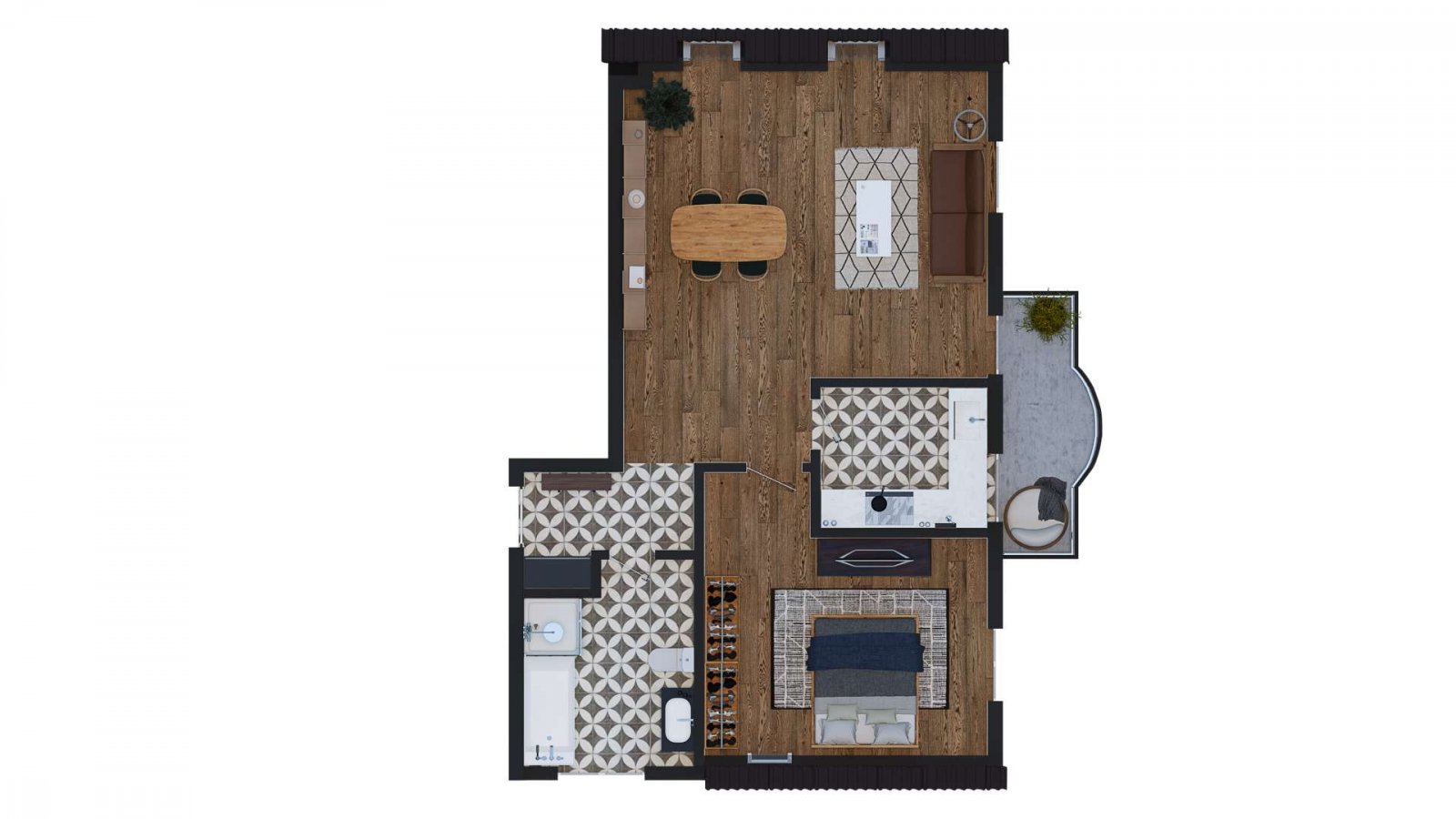 *RESERVIERT* Clever investieren mit Weitblick * DG-Wohnung in 7-Parteien-Haus * Keine Käuferprovision