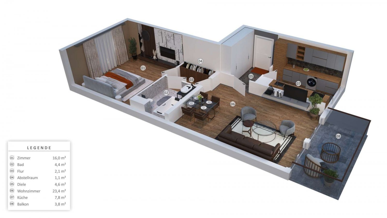 *VERKAUFT* Urban. Sicher. Besonders – Ihre Rückzugsoase mitten in der Neustadt * keine Käuferprovision