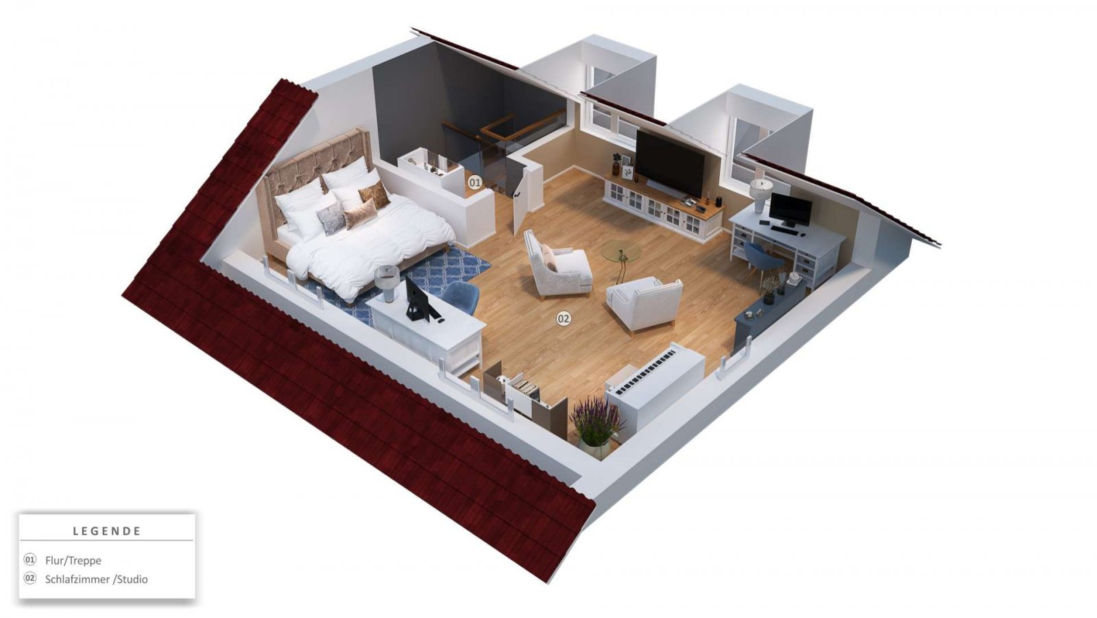 Wohnhaus - Grundriss DG