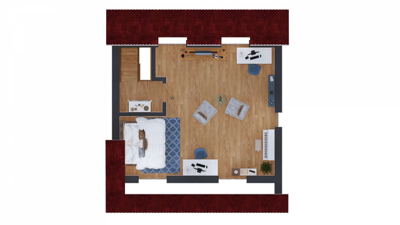 Wohnhaus - Grundriss DG