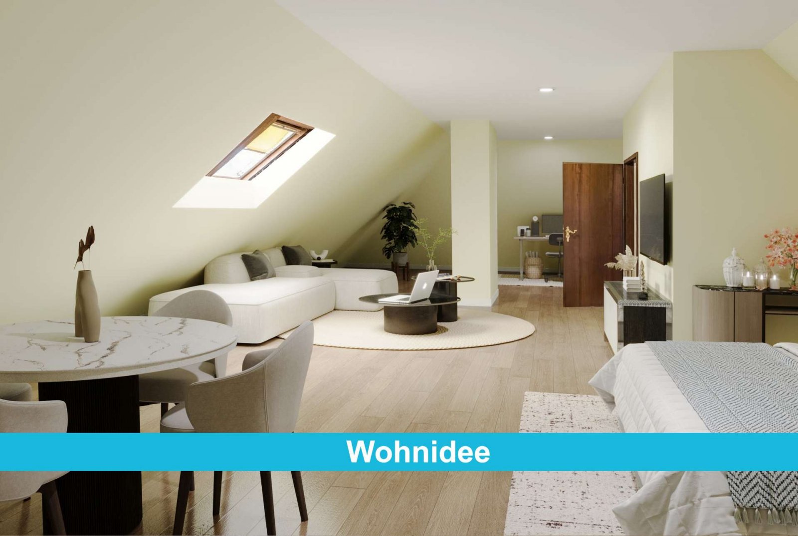 Dachstudio - Wohnidee