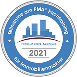 Fachtraining für Immobilienmakler Emblem 2021